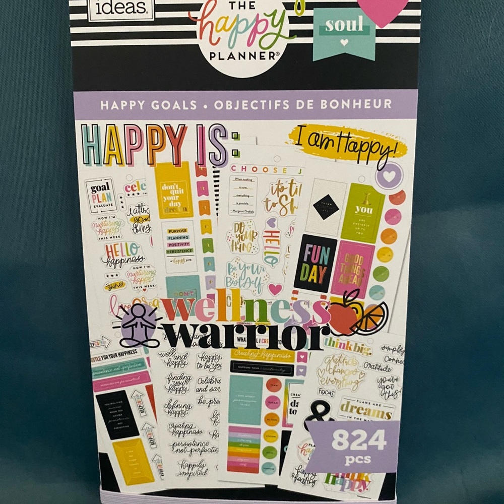 Happy Goals Happy Planner Sticker book
